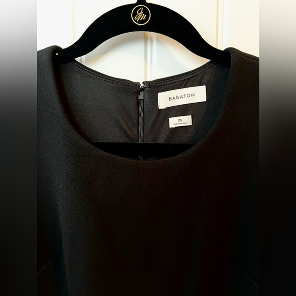 NWT Aritzia Babaton Impress Lined Maxi Dress - Black / Noir - Picture 3 of 7